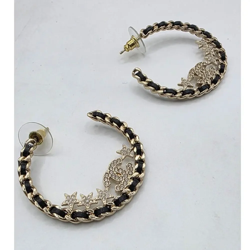 CHANEL gold tone