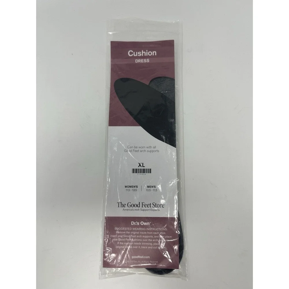 The Good Feet Store Cushion Dress XL Insoles-GUC