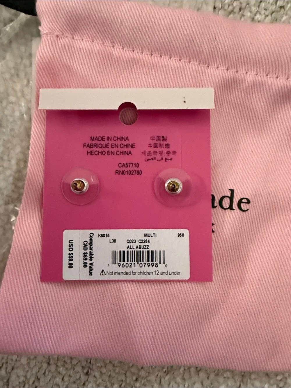 kate spade new tag