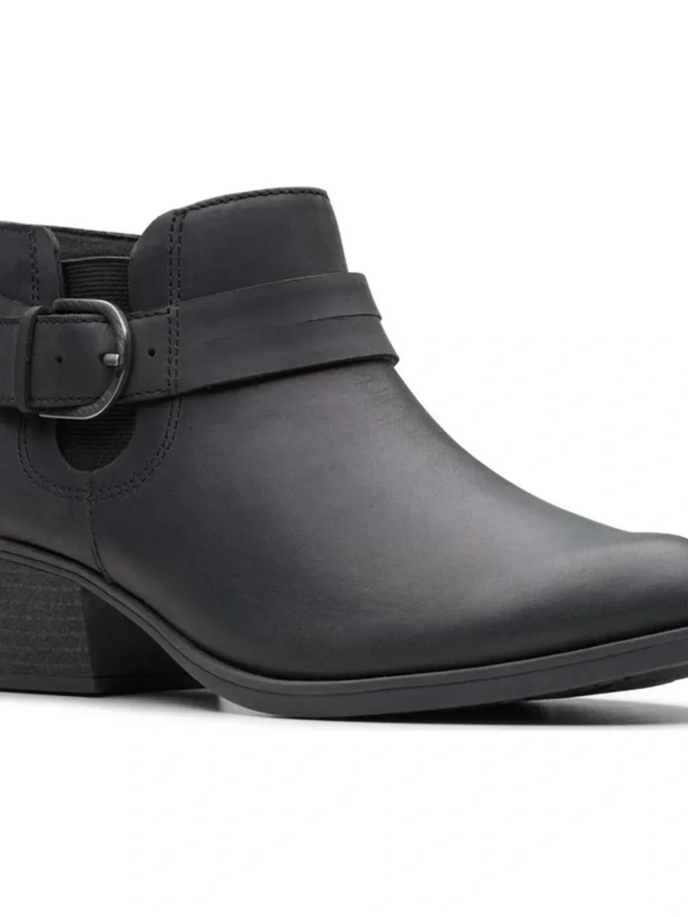 Clarks sleek black