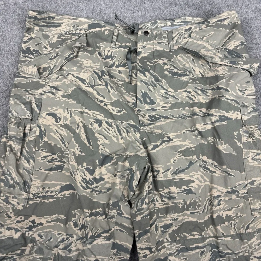 Us Air Force Pants Xl APECS Waterproof Tiger Stripe Camo 44x32 Military USAF EUC