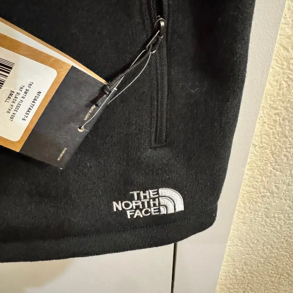 The North Face Sweater Fleece Men’s Vest Size Small Black Outdoors Gorpcore