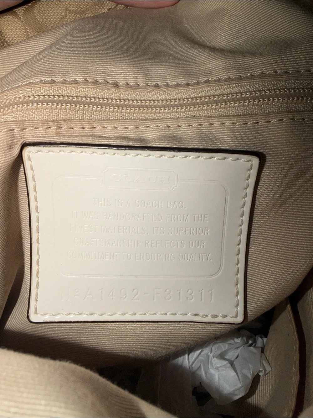 Coach 🤍 authentic