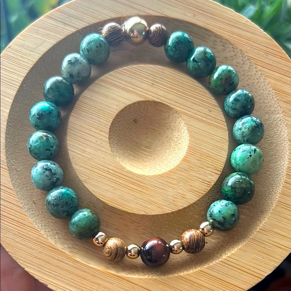Handmade african turquoise