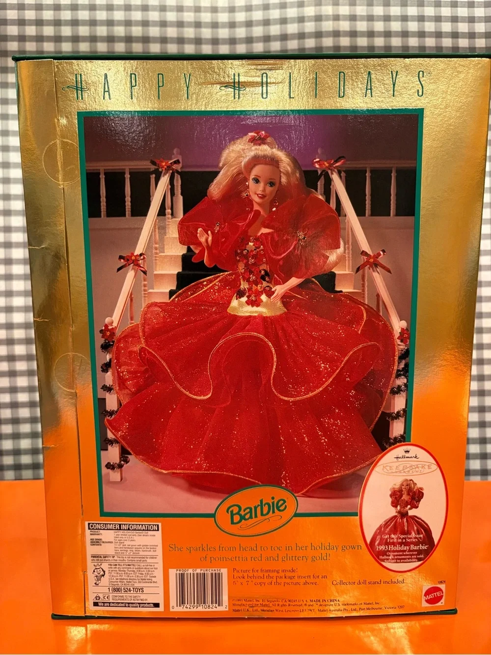 Mattel Barbie Happy Holidays Special/Collector Edition Doll Lot of 3-1993-1995