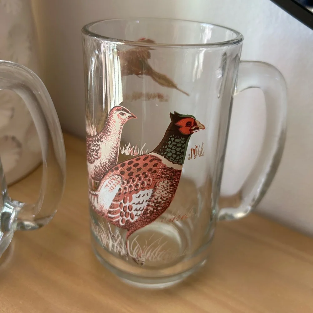 Vintage clear glass