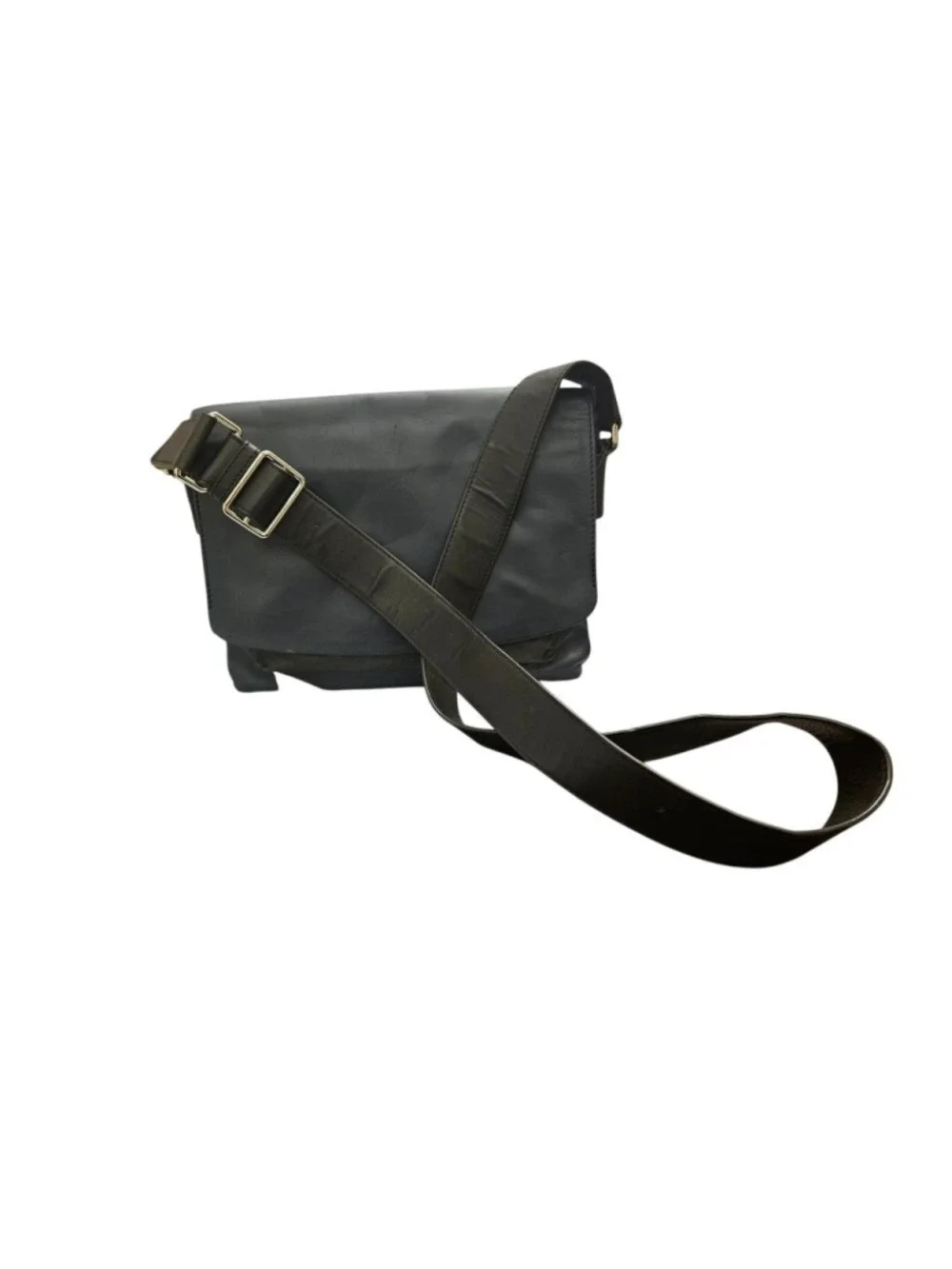 Banana Republic Navy Leather Crossbody Bag One Size