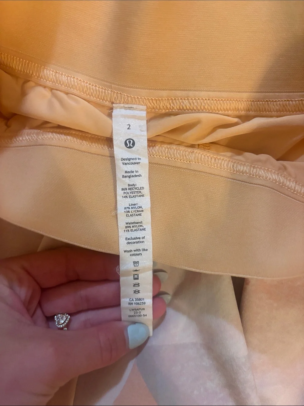 lululemon athletica high blocking color