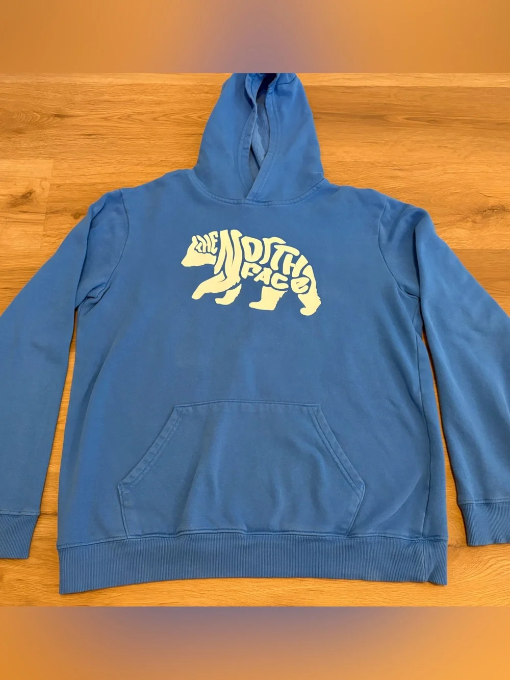 The North Face Blue Kids Hooded Sweatshirt Size XXL