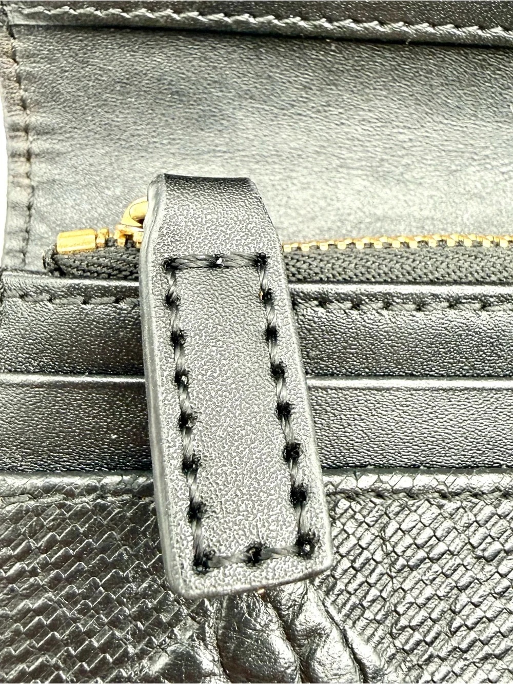 Burberry embossed pattern