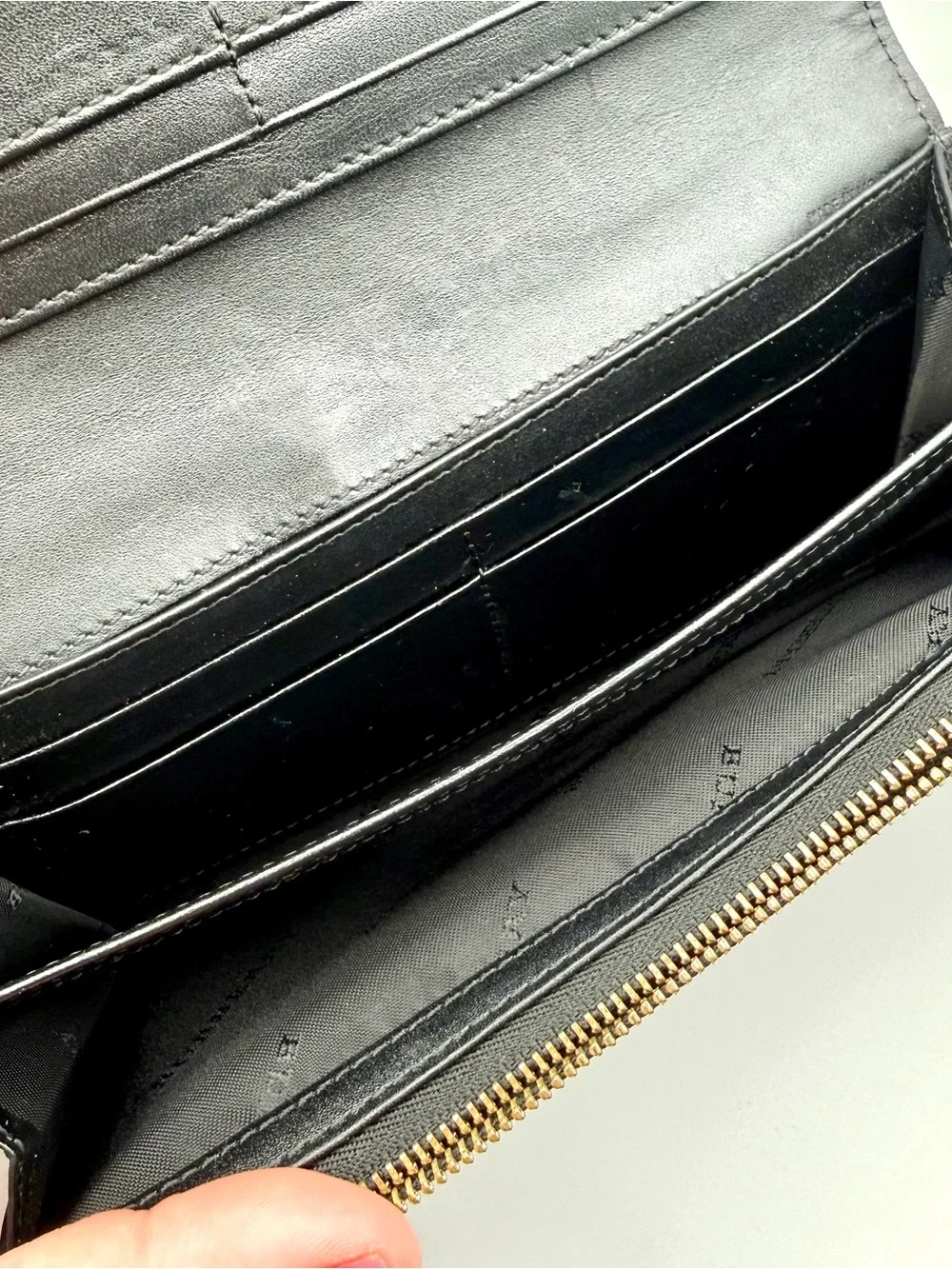 Burberry embossed pattern
