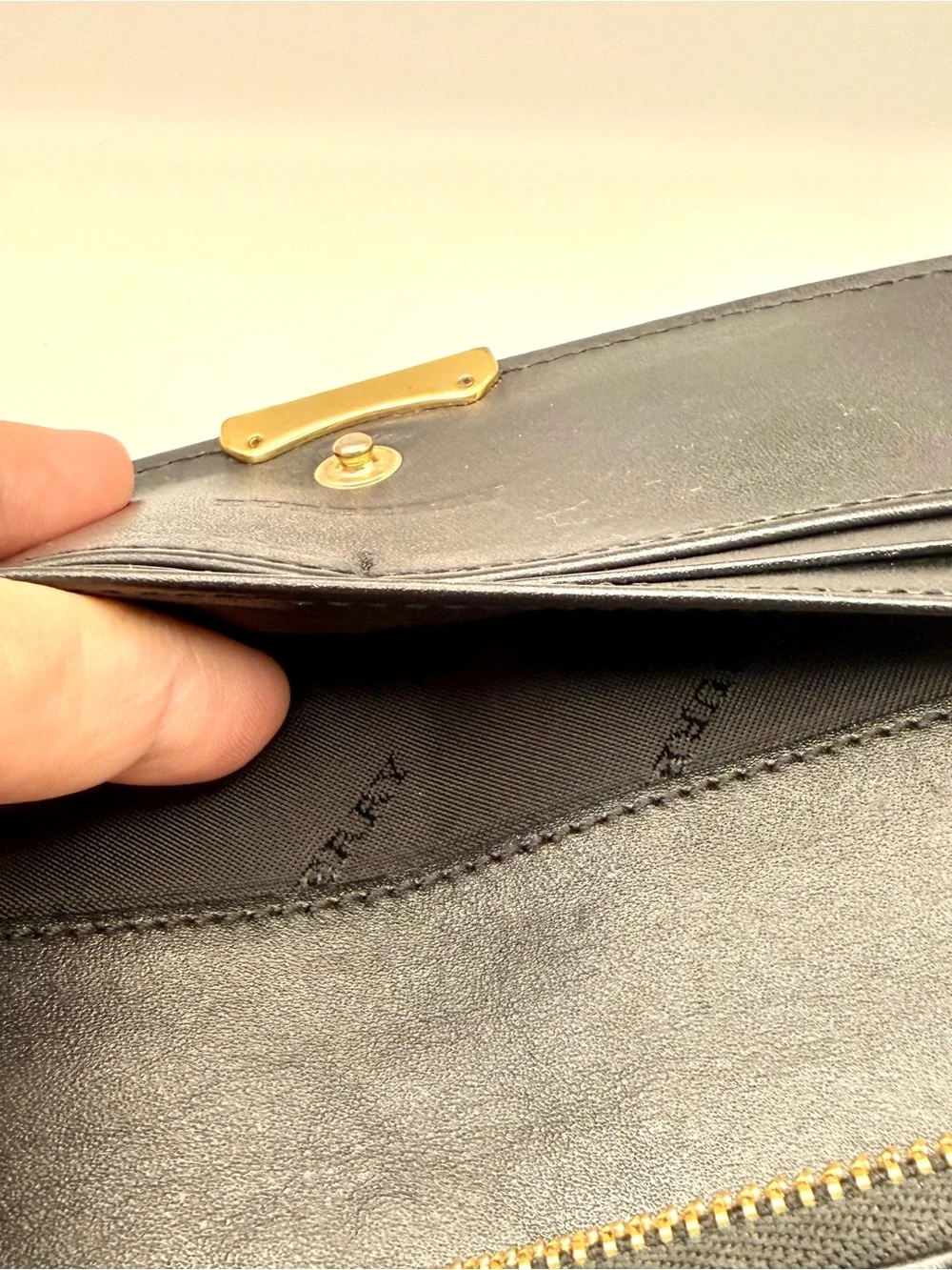 Burberry embossed pattern