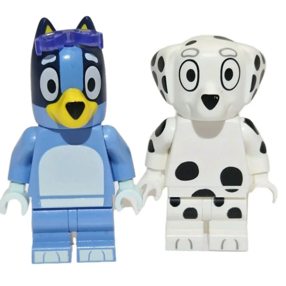 Lego minifigures bluey