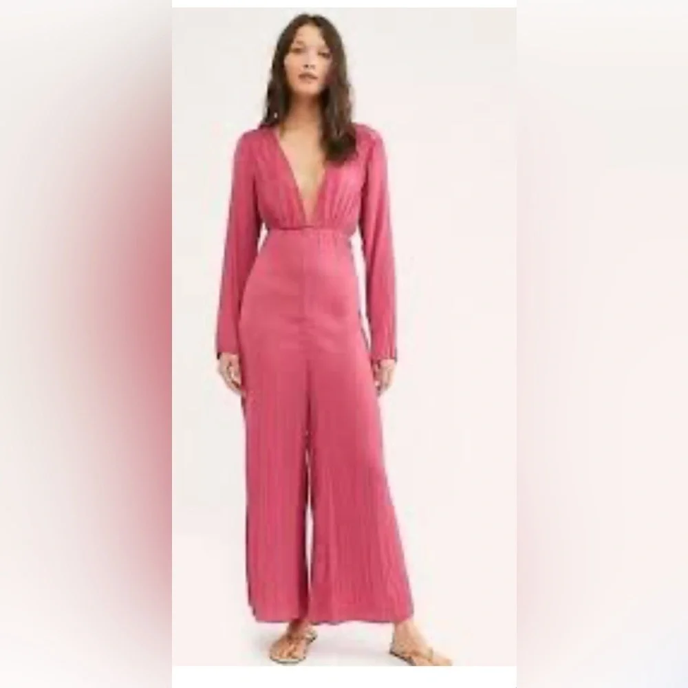 NWT Free People Larina Jumpsuit