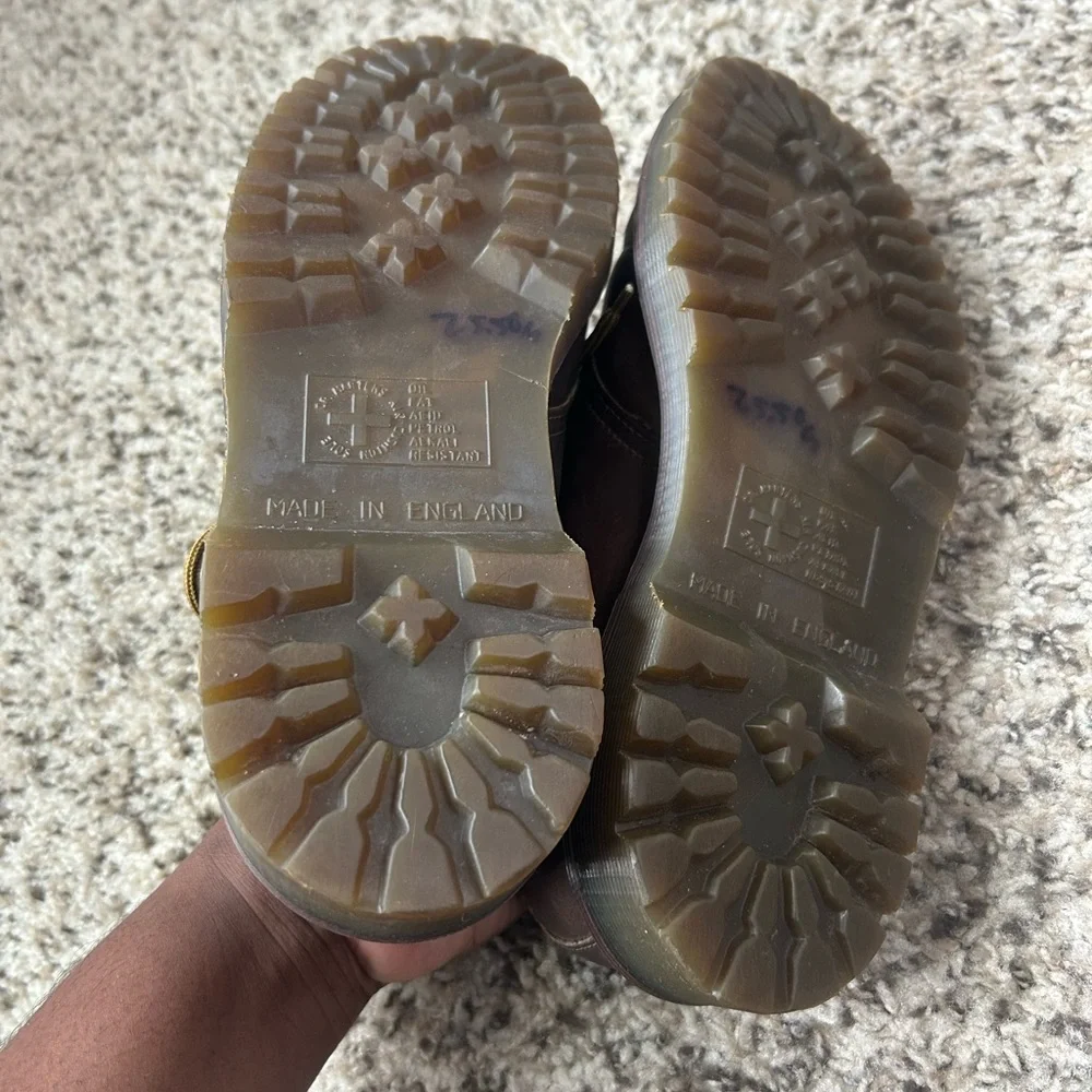 Dr. Martens rich chocolate
