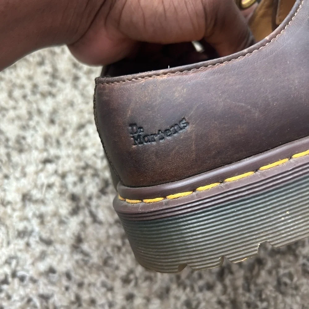 Dr. Martens rich chocolate