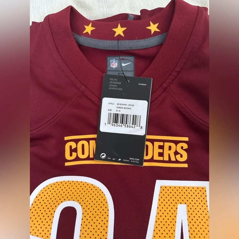 Nike out jersey size