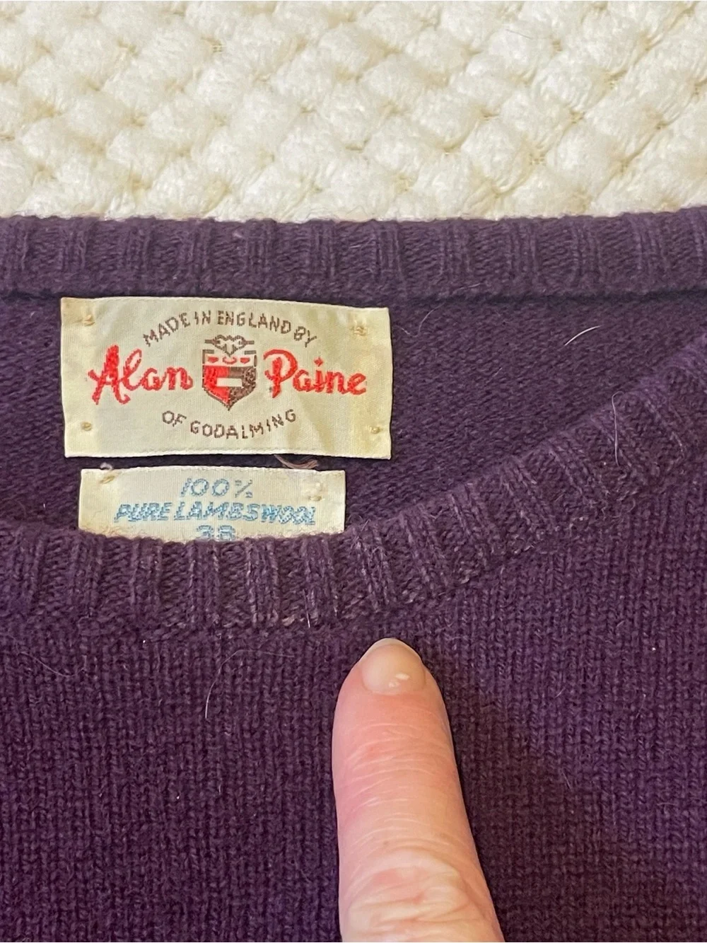 Alan Paine classic crewneck