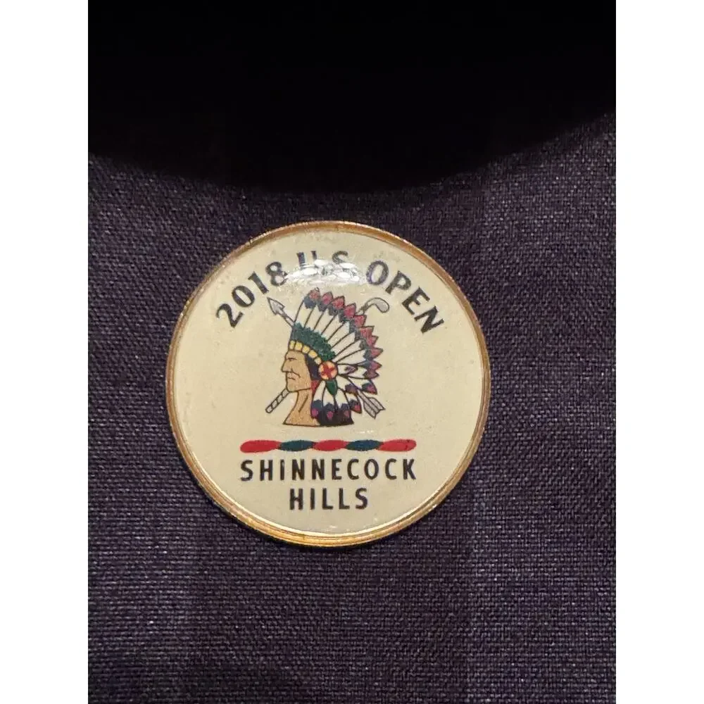 2018 US OPEN Shinnecock Hills Golf Adjustable Hat w/Ball Marker.