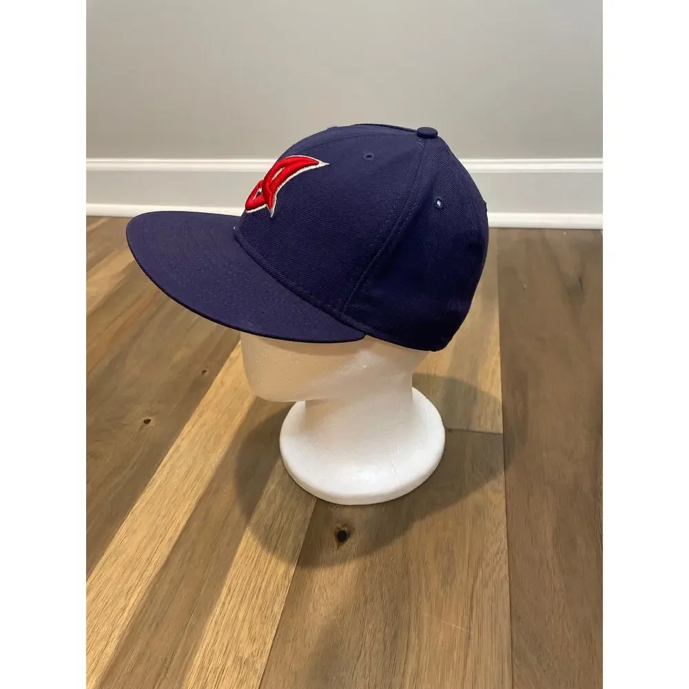 New Era 59Fifty Cleveland Indians On‑Field Hat Size 7 3/8 Vintage Made in USA