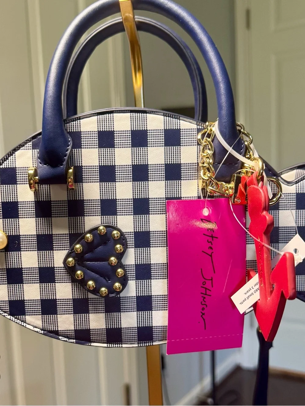 Betsey Johnson pearl durable dual