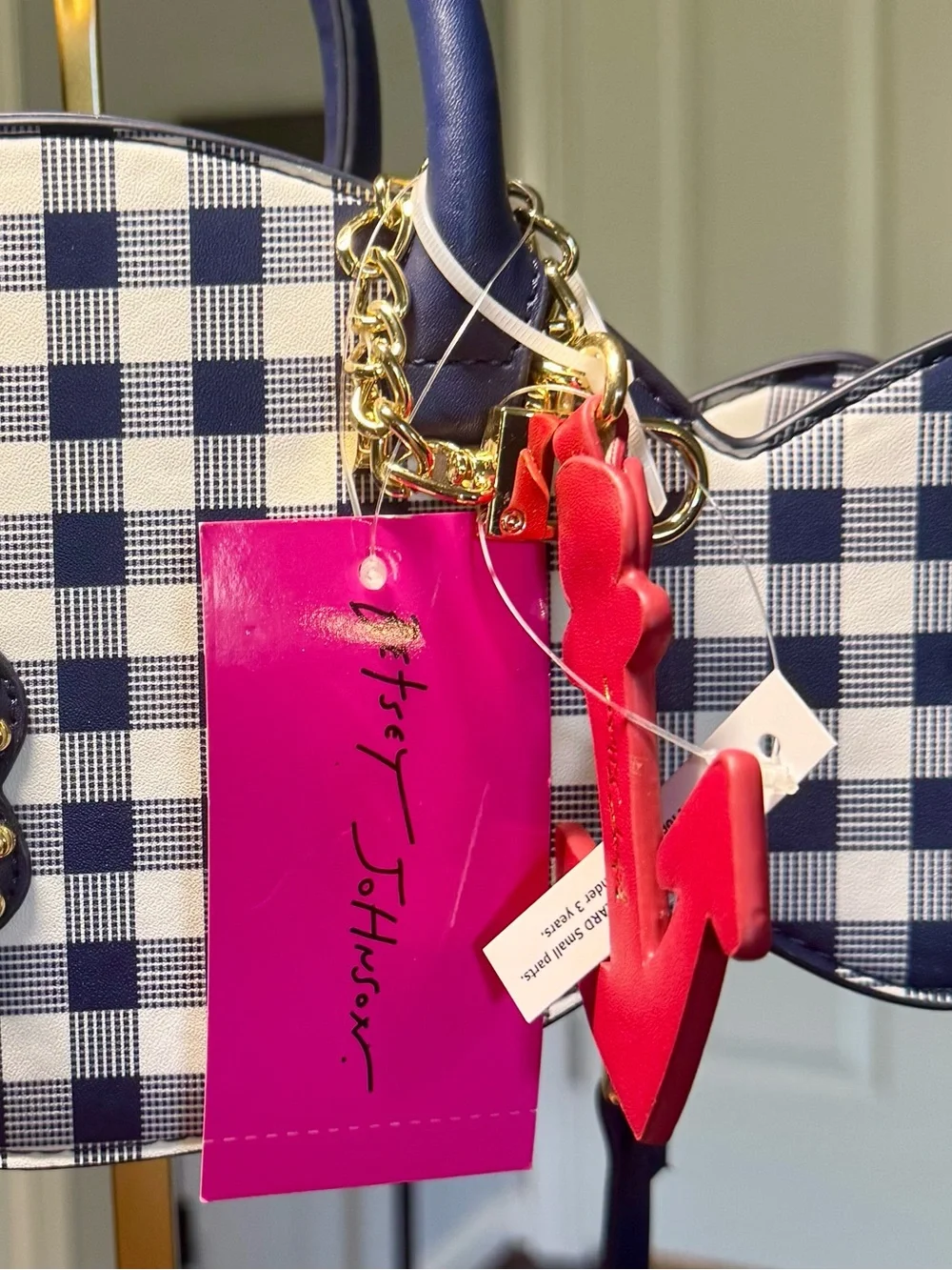 Betsey Johnson chain fish