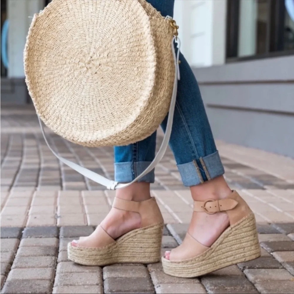 Marc Fisher MlANNIE platform espadrille wedge