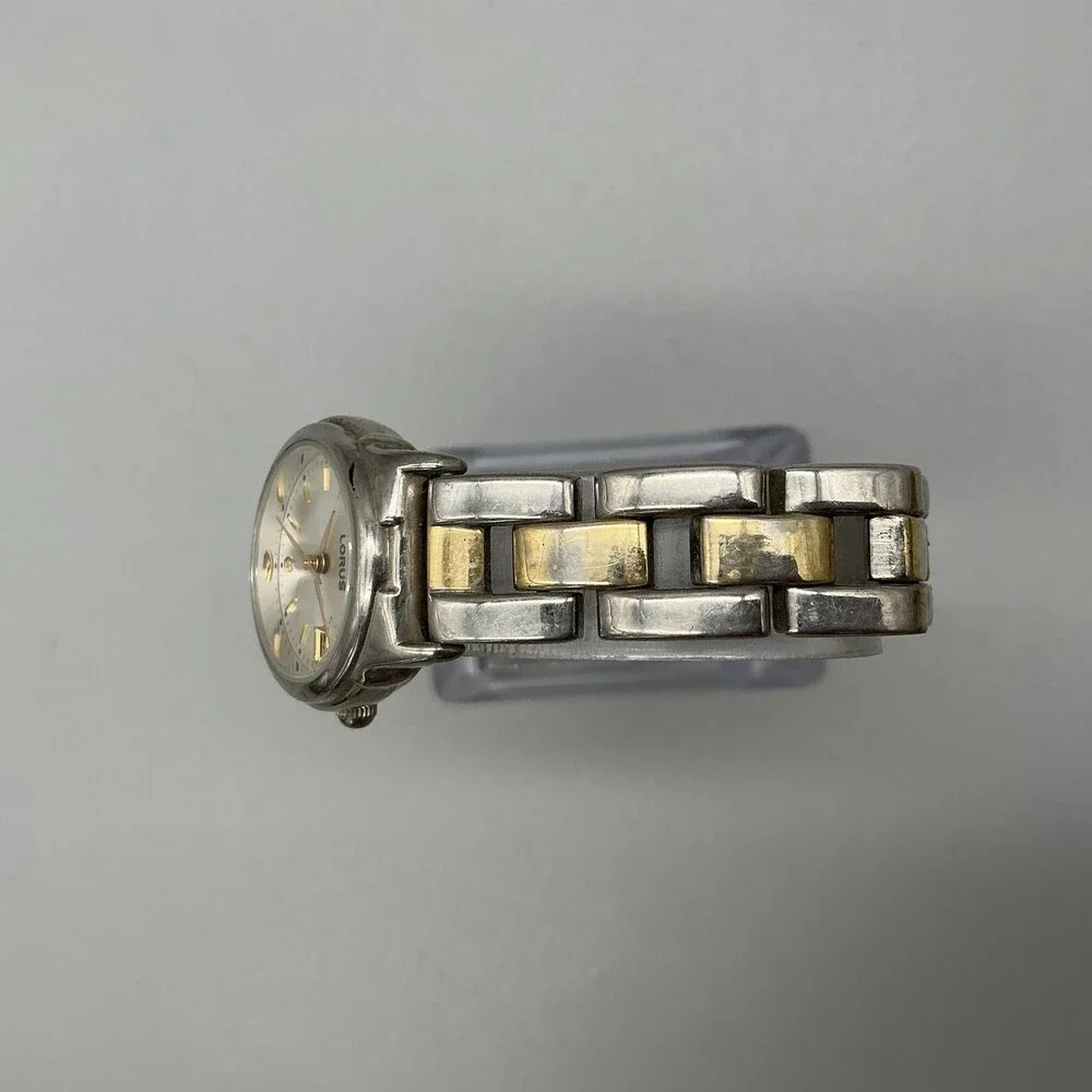 Lorus wristwatch box gold