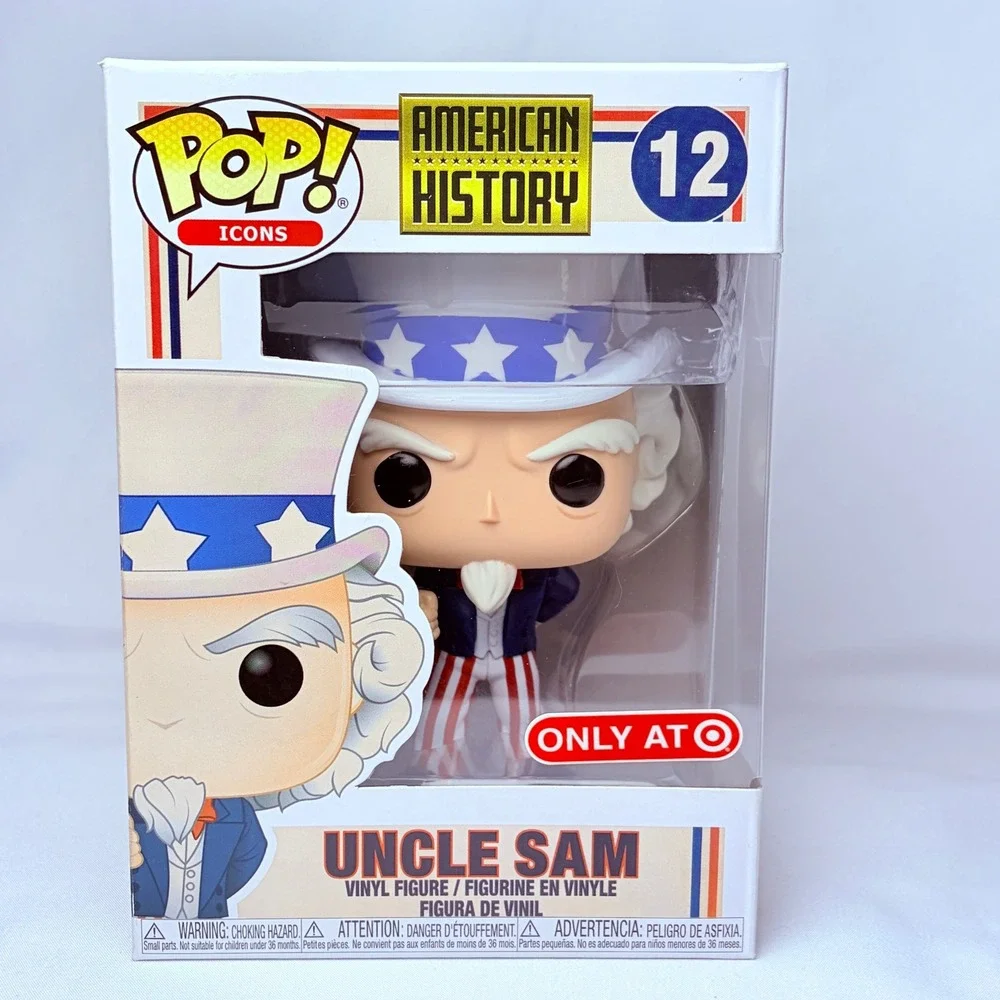 Funko Pop Icons Uncle Sam 12 American History Target Exclusive Red White Blue