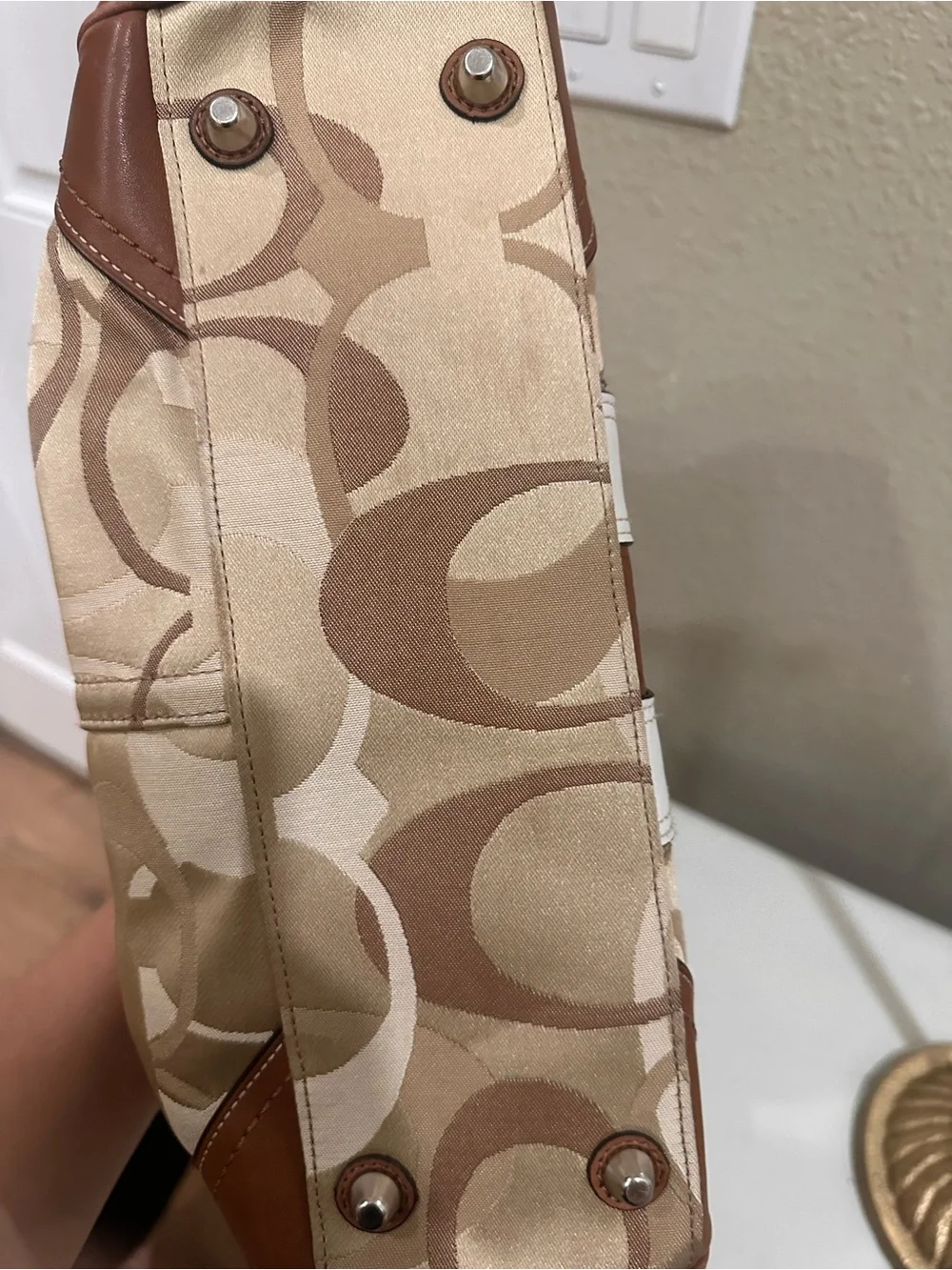 Coach signature canvas