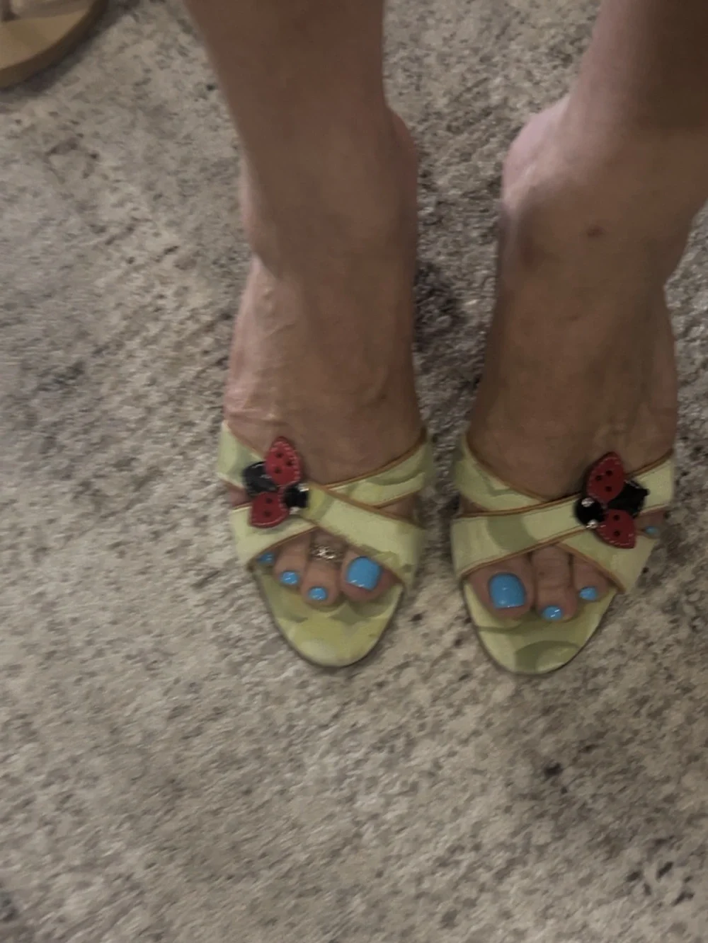 Coach open toe
