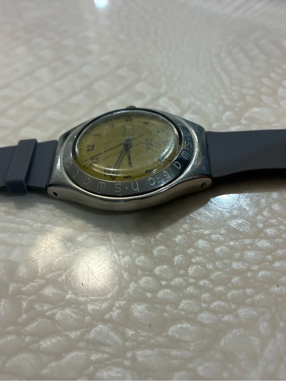 Swatch clear numerals