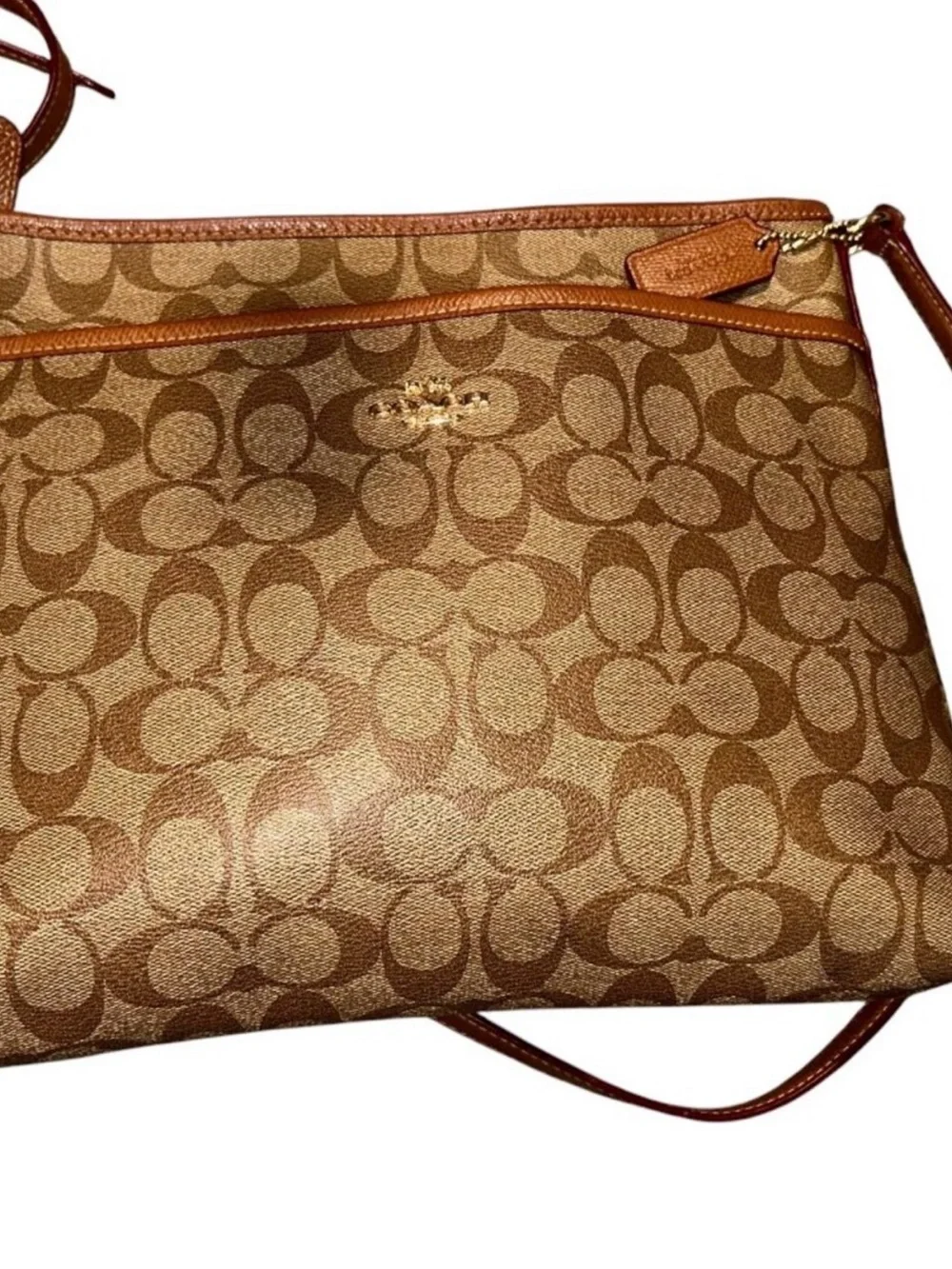 Coach file bag