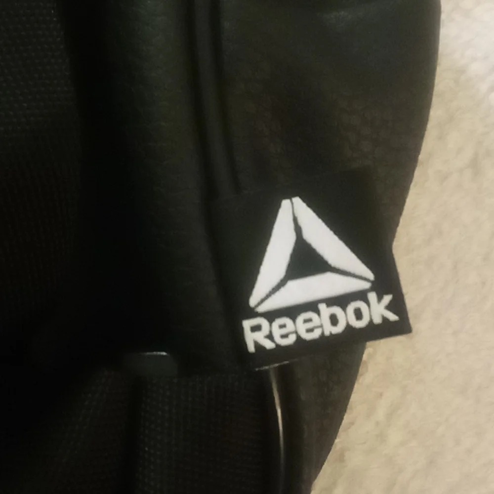 Reebok Black Mini Backpack with White Logo