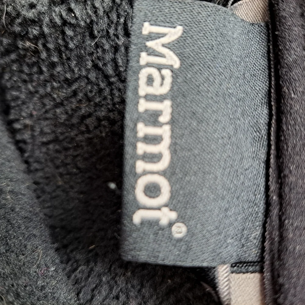Marmot black fleece