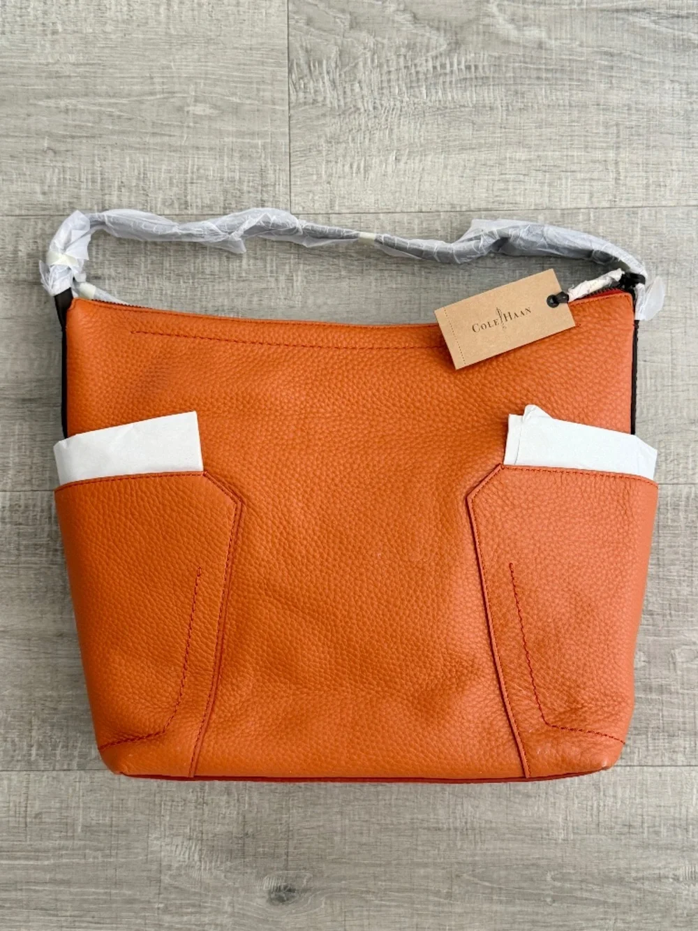 Cole Haan it insides orange
