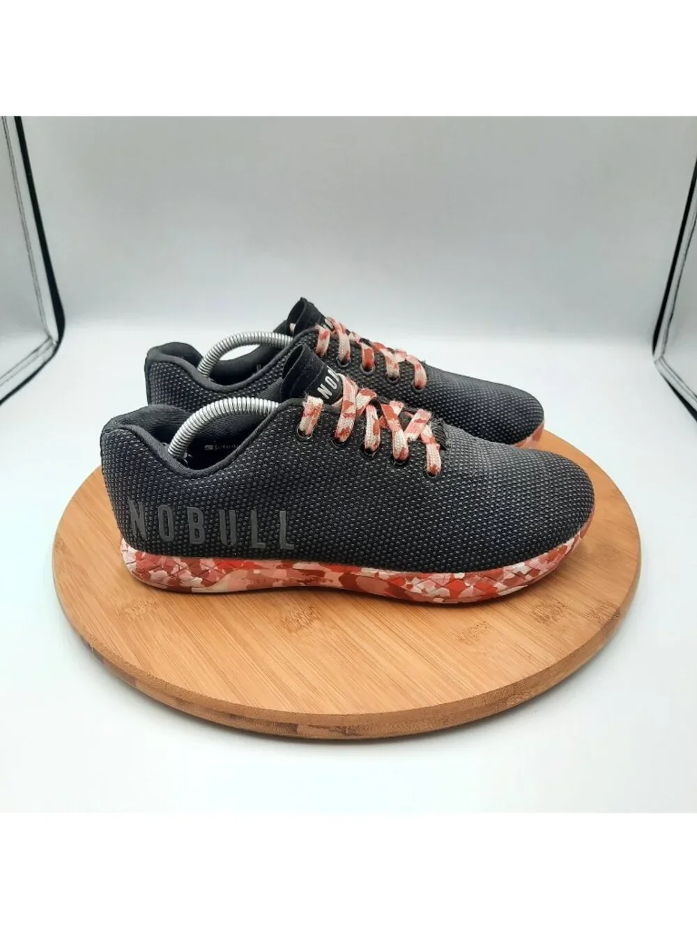Nobull Outwork Womens Size 7.5 Shoes Wild Berry Black Gym Workout Sneakers