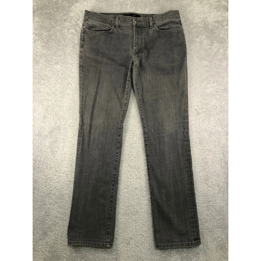 Joe's Jeans Men 36x34 Grey The Brixton Straight Fit
