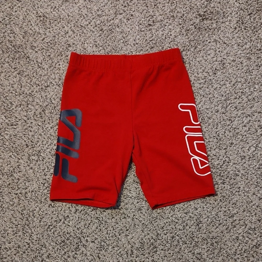 Fila Red Athletic Shorts