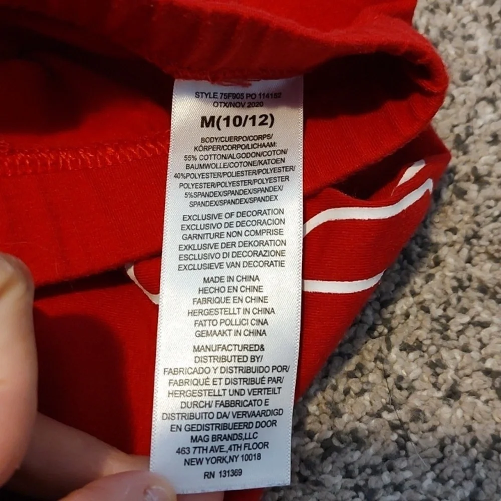 Fila red athletic