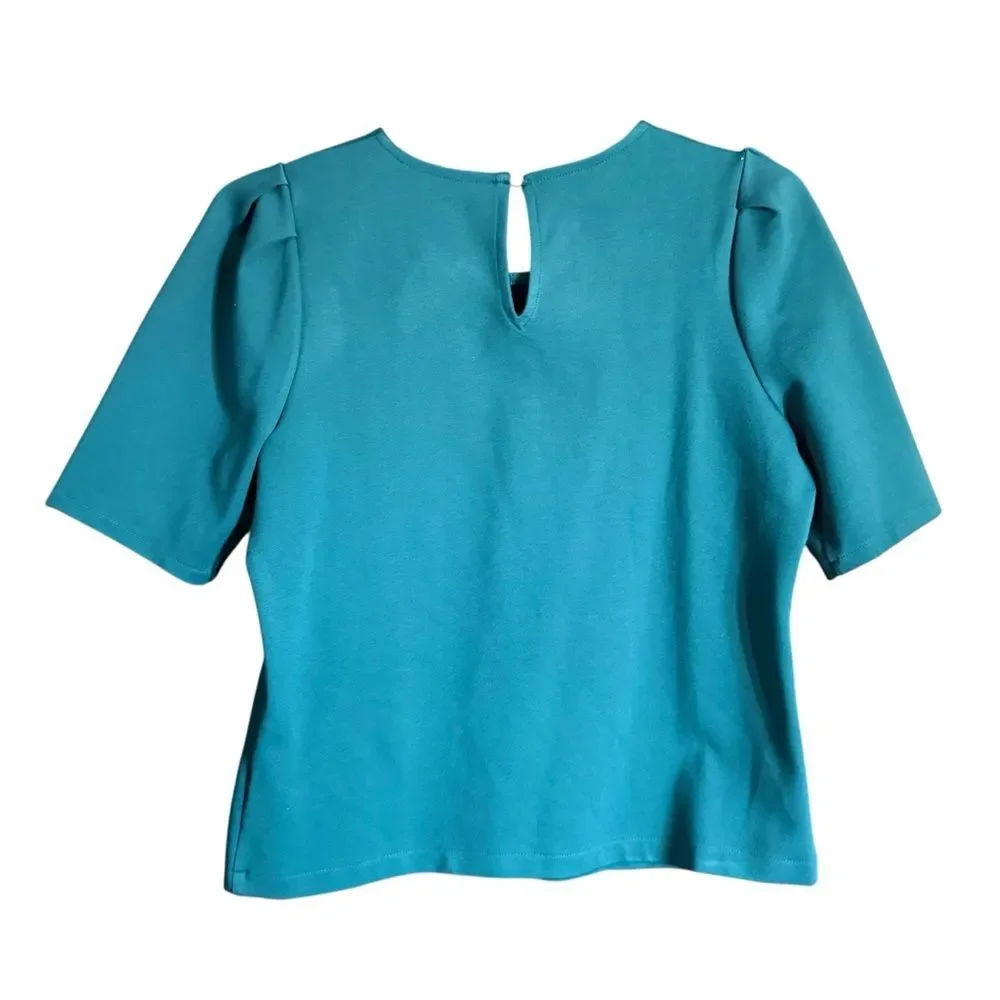 J. Crew crew teal