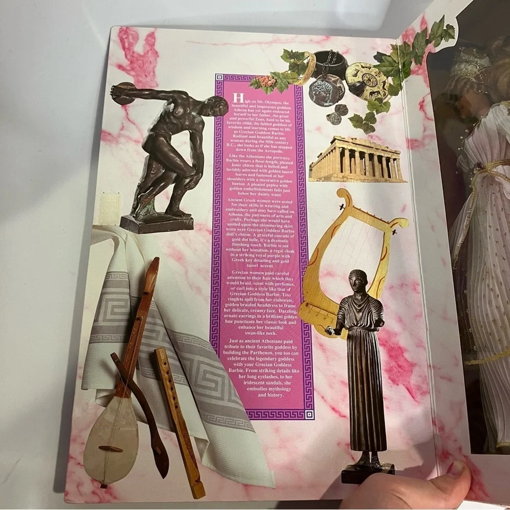 Barbie grecian goddess