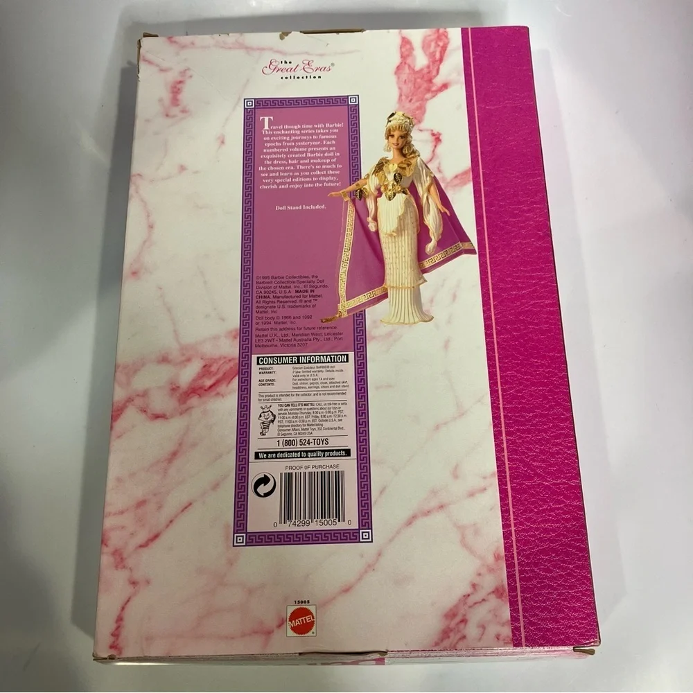 Barbie grecian goddess