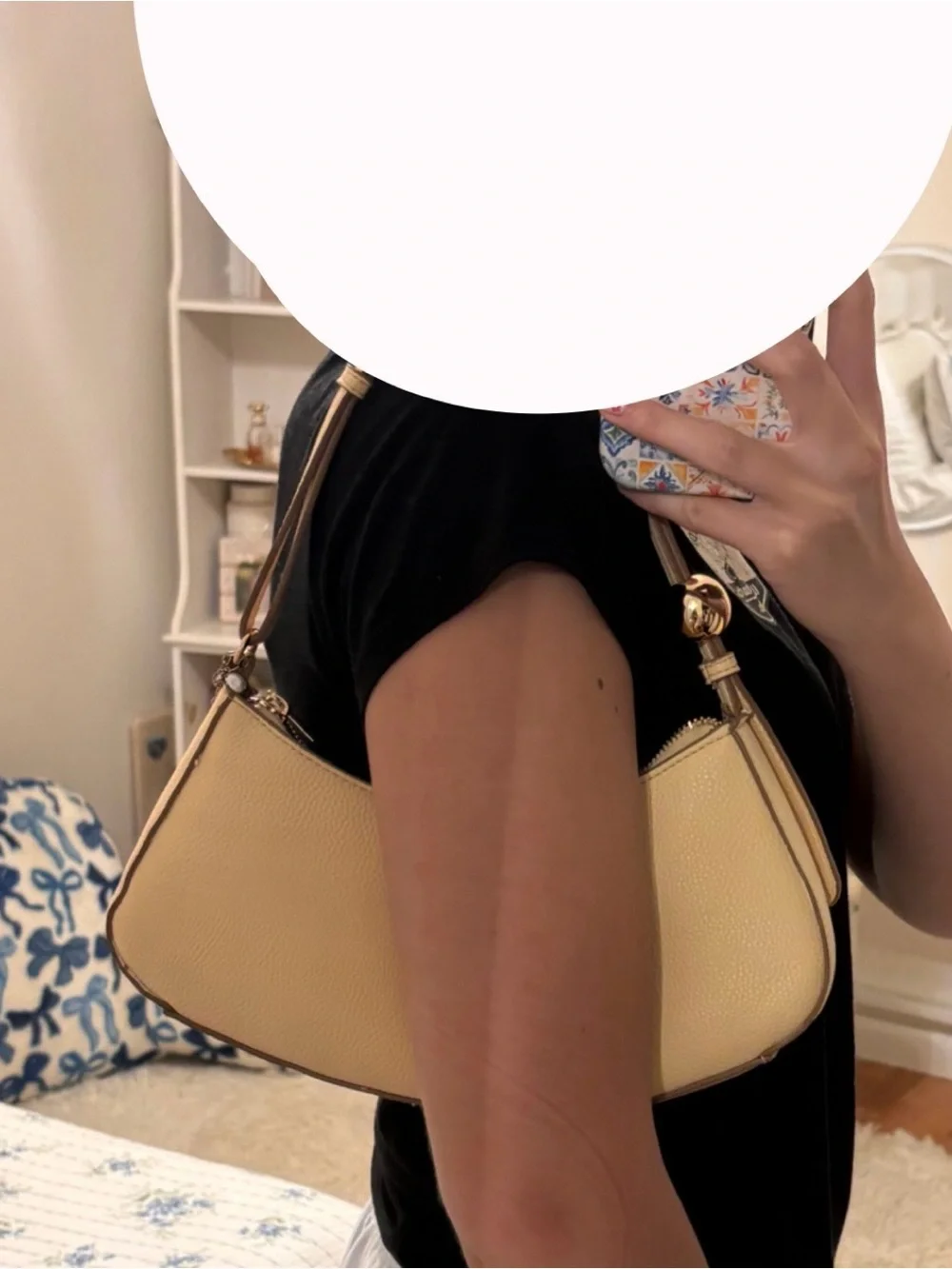 Nanette Lepore pebble beige yellow