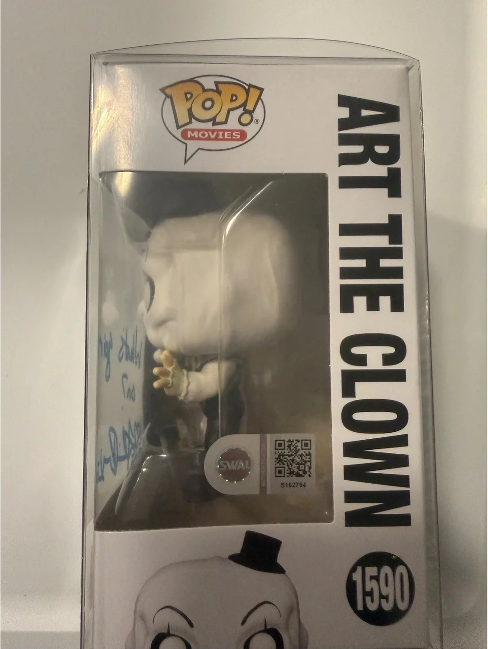 Funko Pop! Art the Clown #1590 Signed Felissa Rose SWAU Auto w/ Inscription