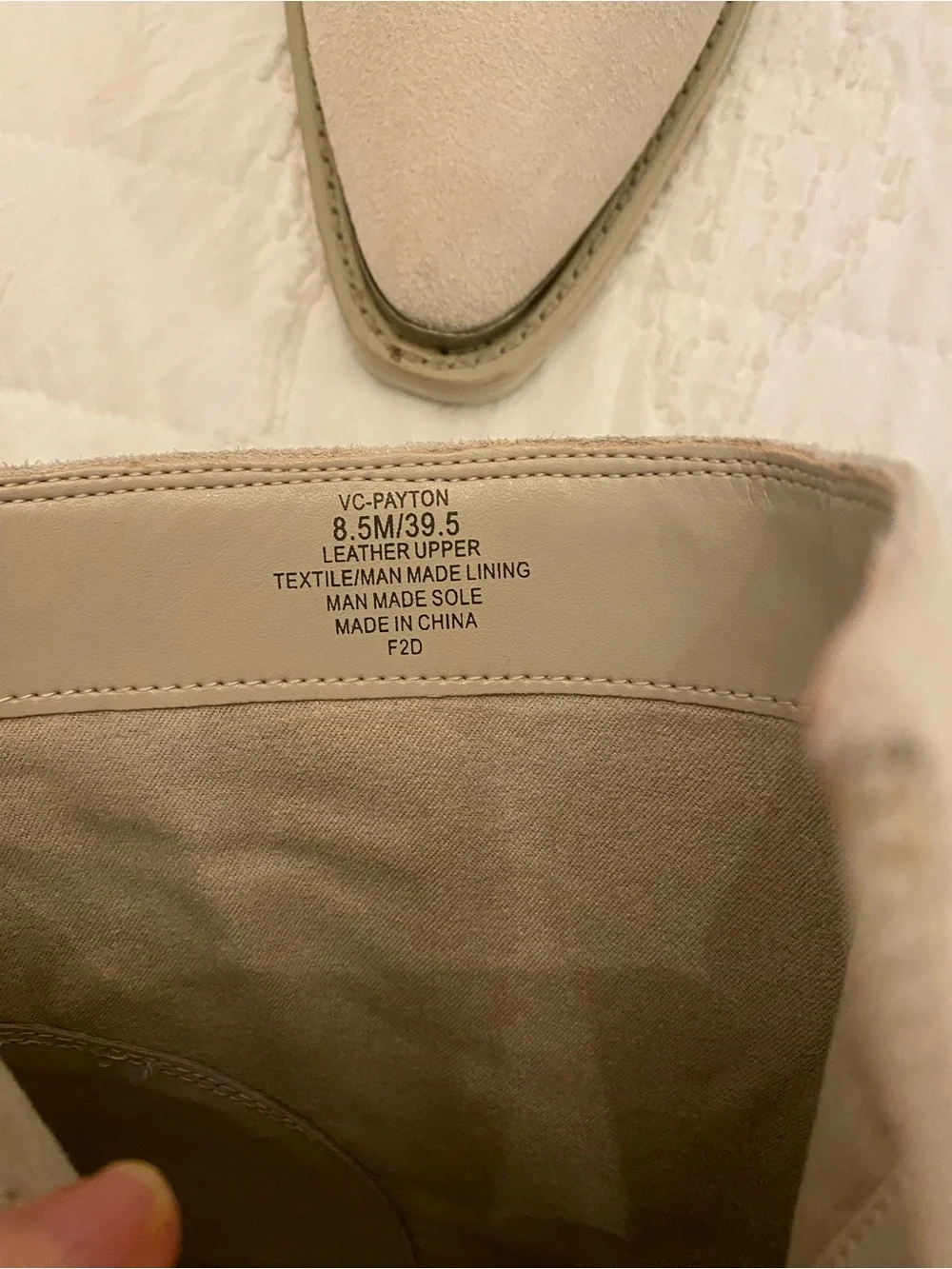 Vince Camuto suede ankle