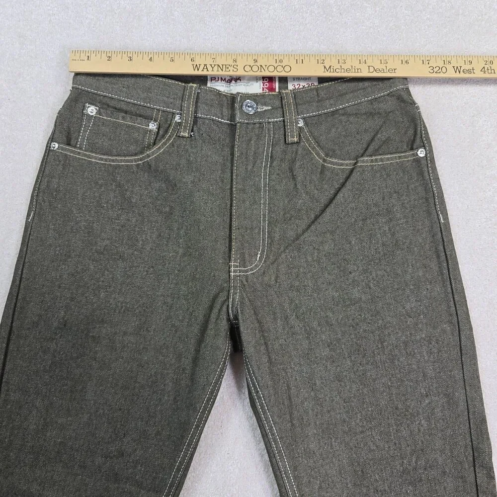 Y2K Vintage PJ Mark Men's Denim Straight Leg Jeans 32 x 30