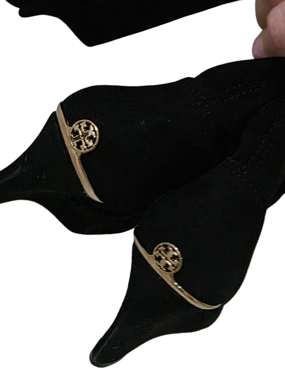Tory Burch slim leather side