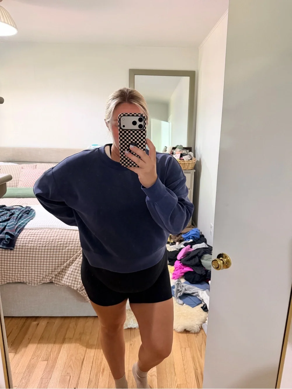 lululemon athletica softstreme oversized cropped crew