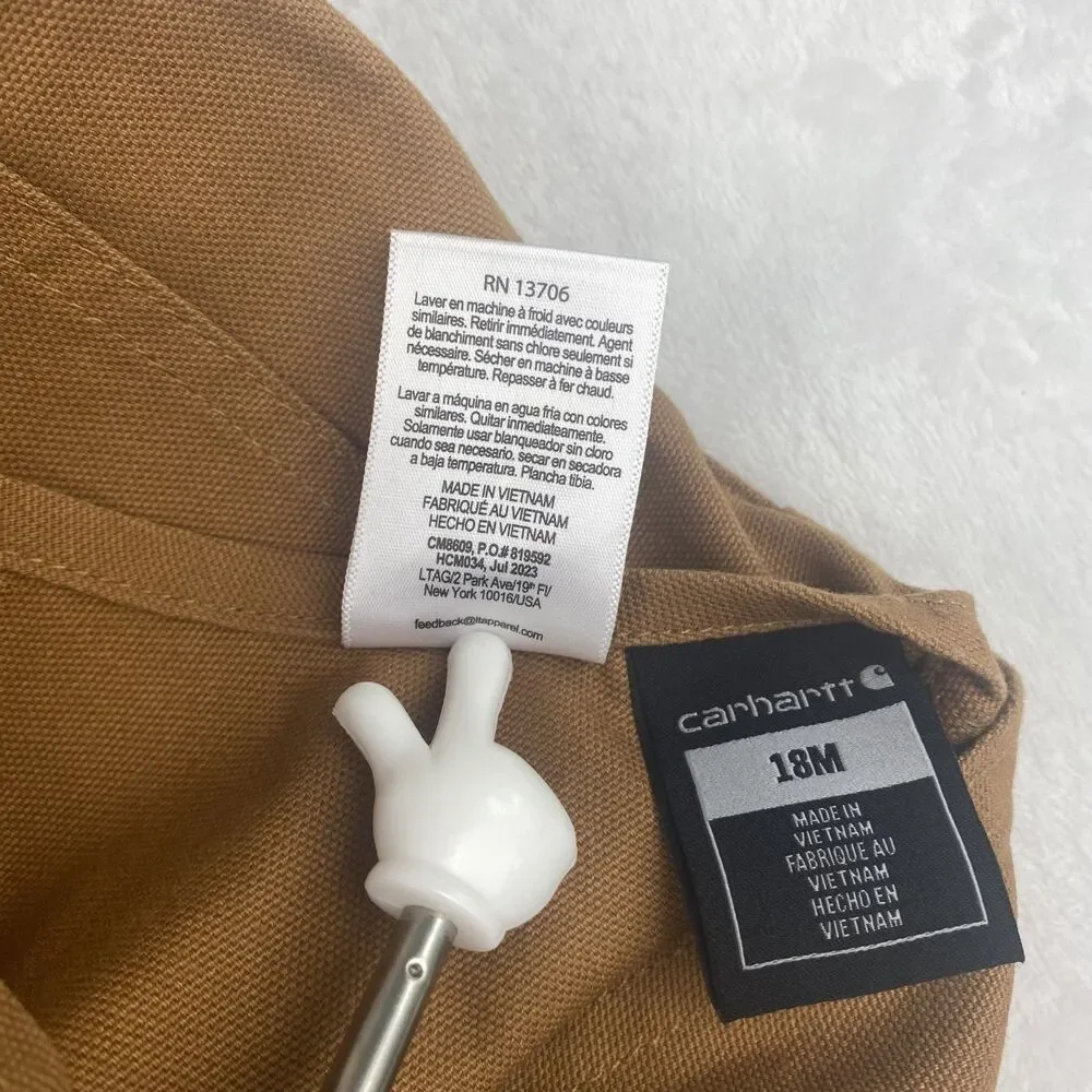 Carhartt overalls boys